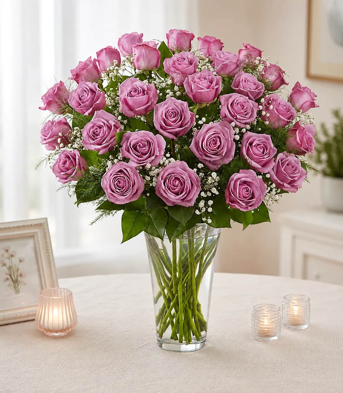 Lavender Rose Elegance